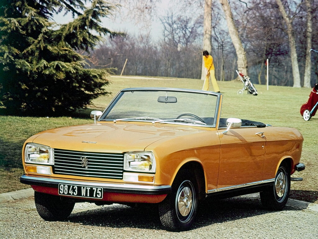 Peugeot 304 1 поколение, открытый кузов (09.1970 - 11.1976)